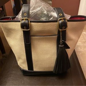 Coach summer tote!!
